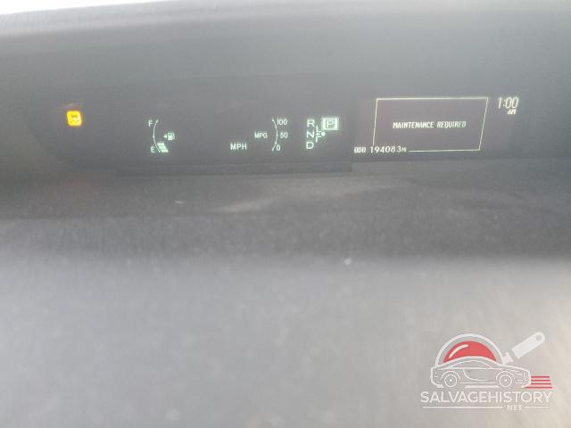 JTDKN3DU4C1529331 2012 TOYOTA PRIUS photo no. 9