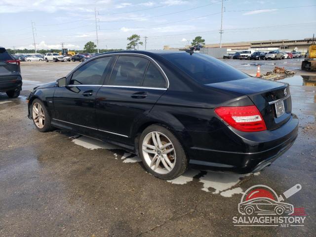 WDDGF4HB9CR209446 2012 MERCEDES-BENZ C-CLASS photo no. 2