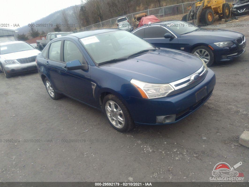 1FAHP35N88W148092 2008 FORD FOCUS photo no. 10
