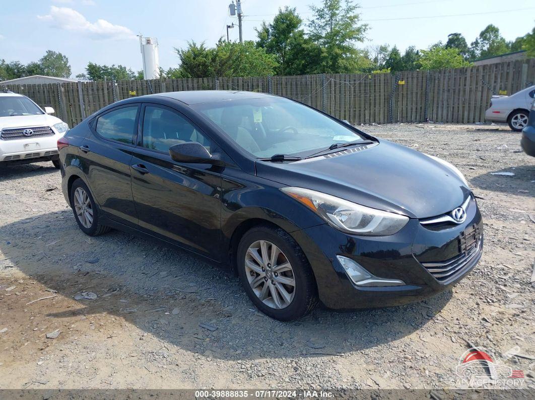 5NPDH4AE6EH543987 2014 HYUNDAI ELANTRA photo no. 7