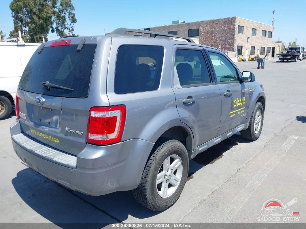 1FMCU49H68KB50157 2008 FORD ESCAPE HYBRID photo no. 4