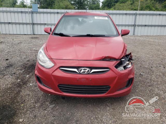 KMHCT5AE7DU125969 2013 HYUNDAI ACCENT photo no. 5
