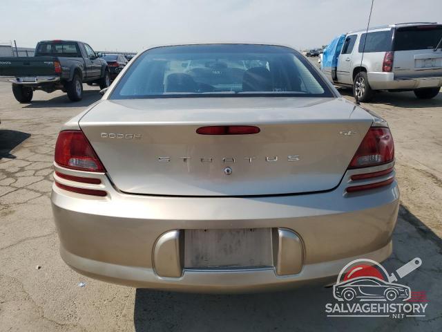 1B3EL36X44N173355 2004 DODGE STRATUS photo no. 6