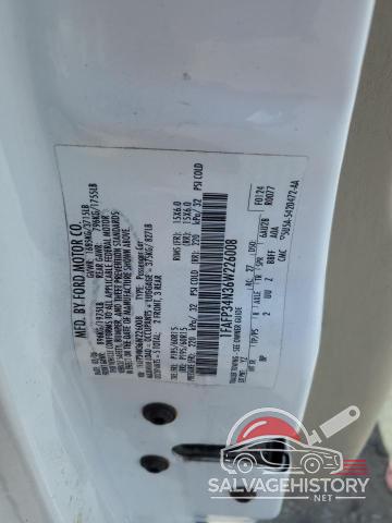 1FAFP34N36W226008 2006 FORD FOCUS photo no. 12