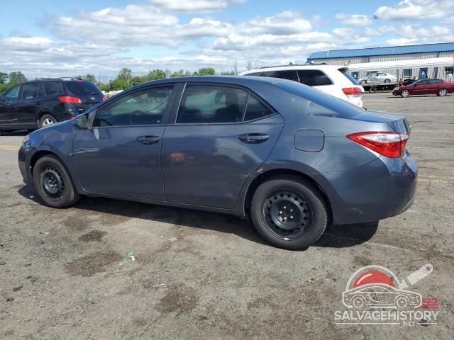 5YFBURHE0GP538764 2016 TOYOTA COROLLA photo no. 2