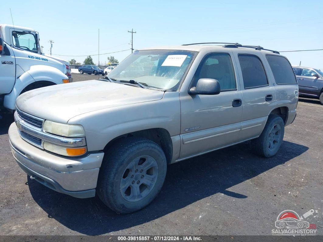 1GNEK13T1YJ175060 2000 CHEVROLET TAHOE photo no. 2