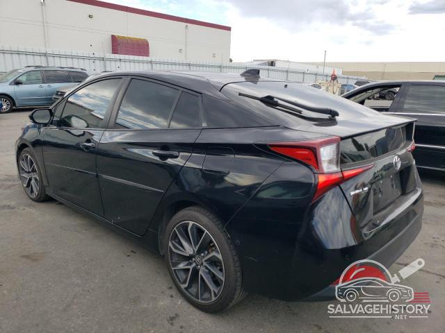 JTDKARFU2L3112077 2020 TOYOTA PRIUS photo no. 2