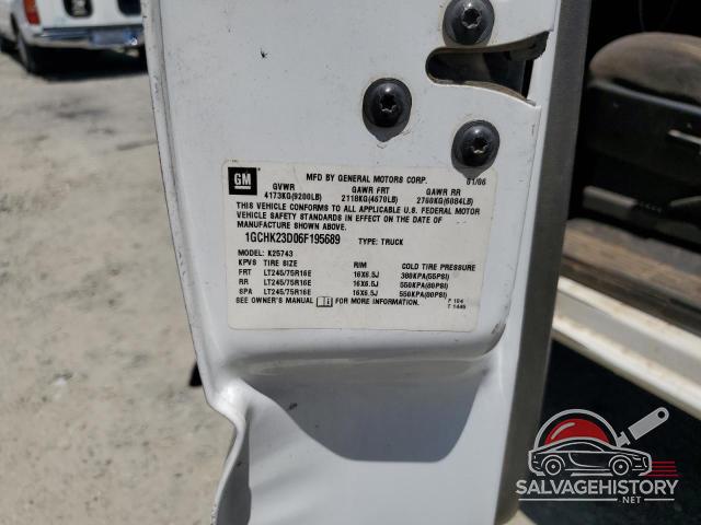1GCHK23D06F195689 2006 CHEVROLET ALL Models photo no. 12