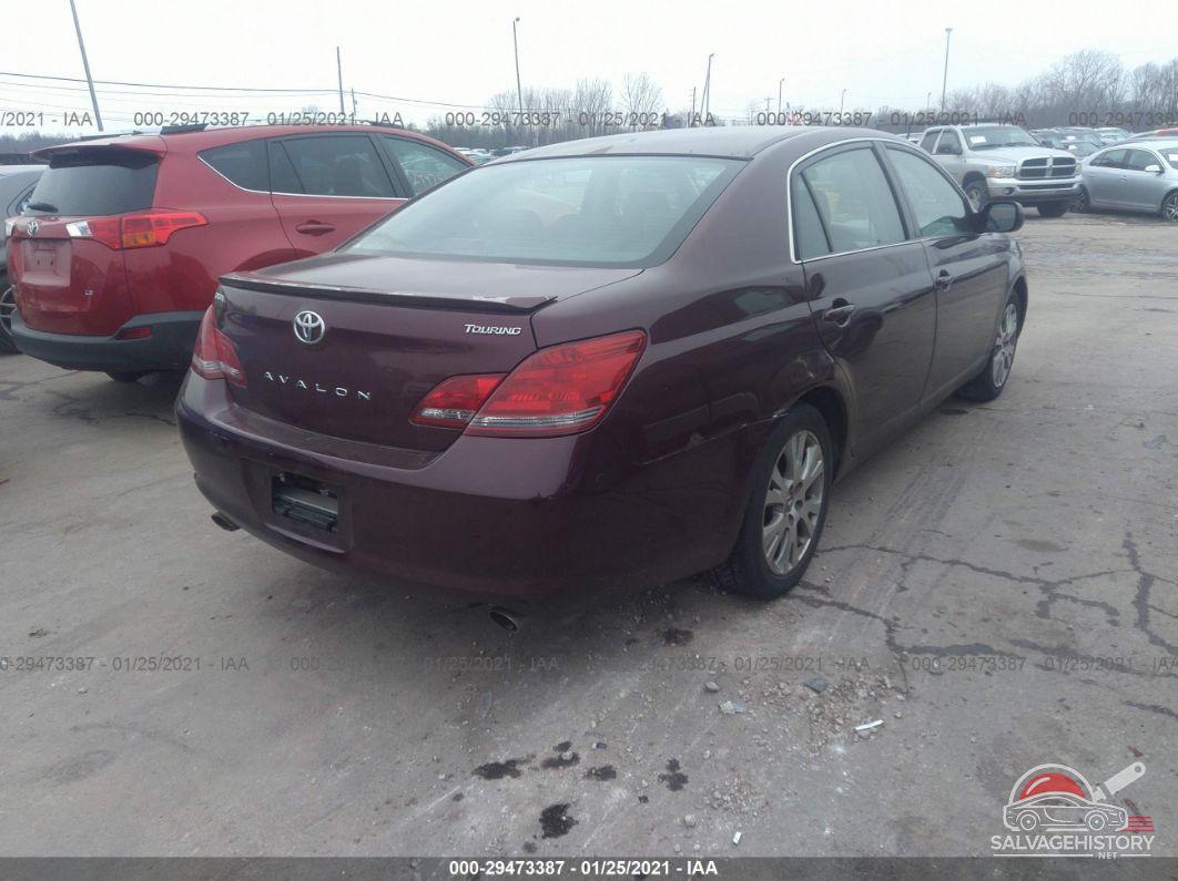 4T1BK36B28U309059 2008 TOYOTA AVALON photo no. 4