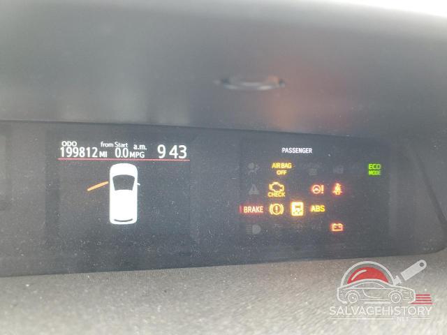 JTDKDTB34D1053998 2013 TOYOTA PRIUS photo no. 9