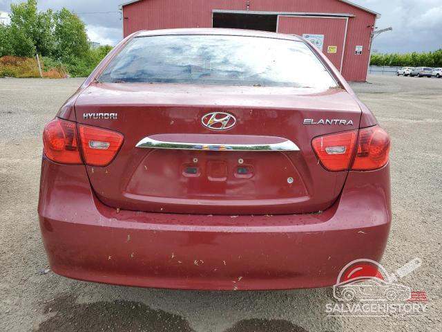 KMHDU4BD0AU053901 2010 HYUNDAI ELANTRA photo no. 6