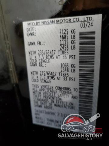 5N1BT3AB9RC710507 2024 NISSAN ROGUE photo no. 13