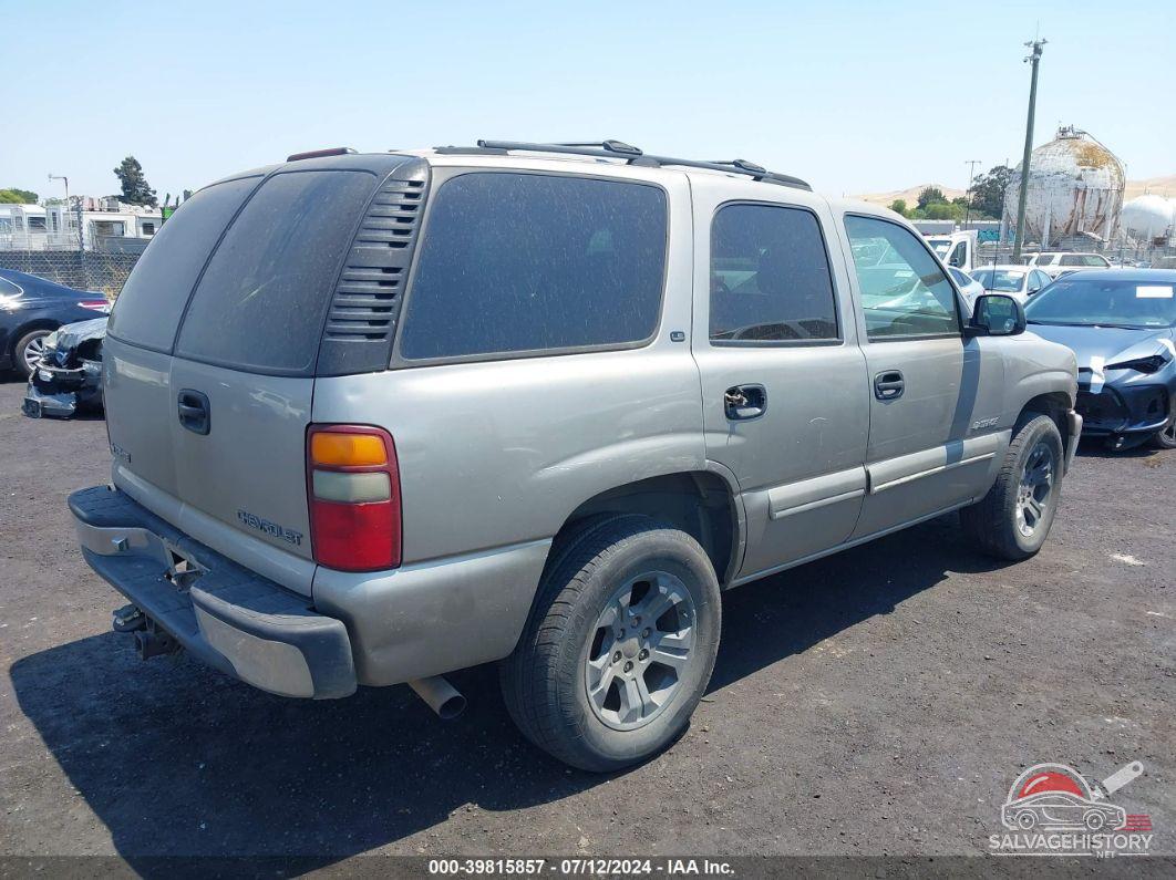 1GNEK13T1YJ175060 2000 CHEVROLET TAHOE photo no. 4