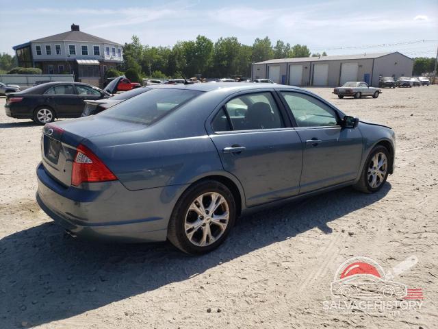 3FAHP0HAXCR100547 2012 FORD FUSION photo no. 3