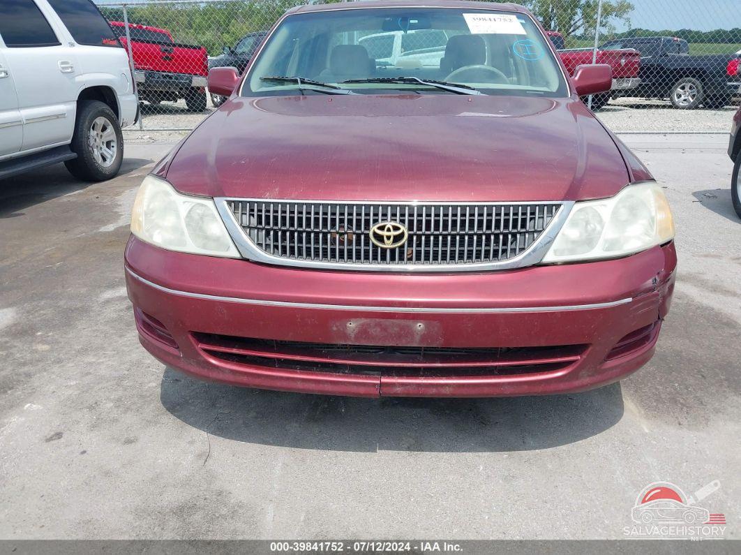 4T1BF28B52U264346 2002 TOYOTA AVALON photo no. 6