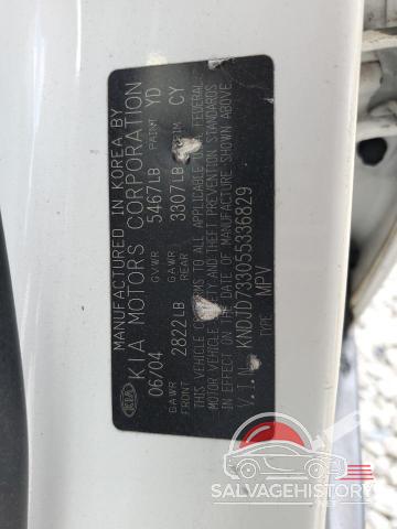 KNDJD733055336829 2005 KIA SORENTO photo no. 13