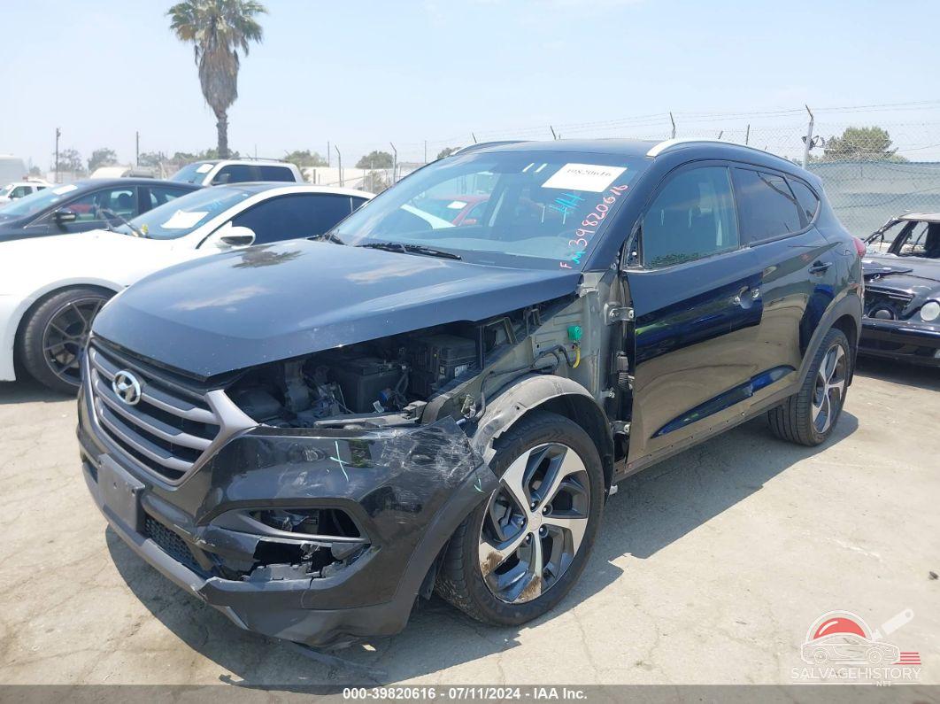 KM8J3CA2XGU161225 2016 HYUNDAI TUCSON photo no. 2