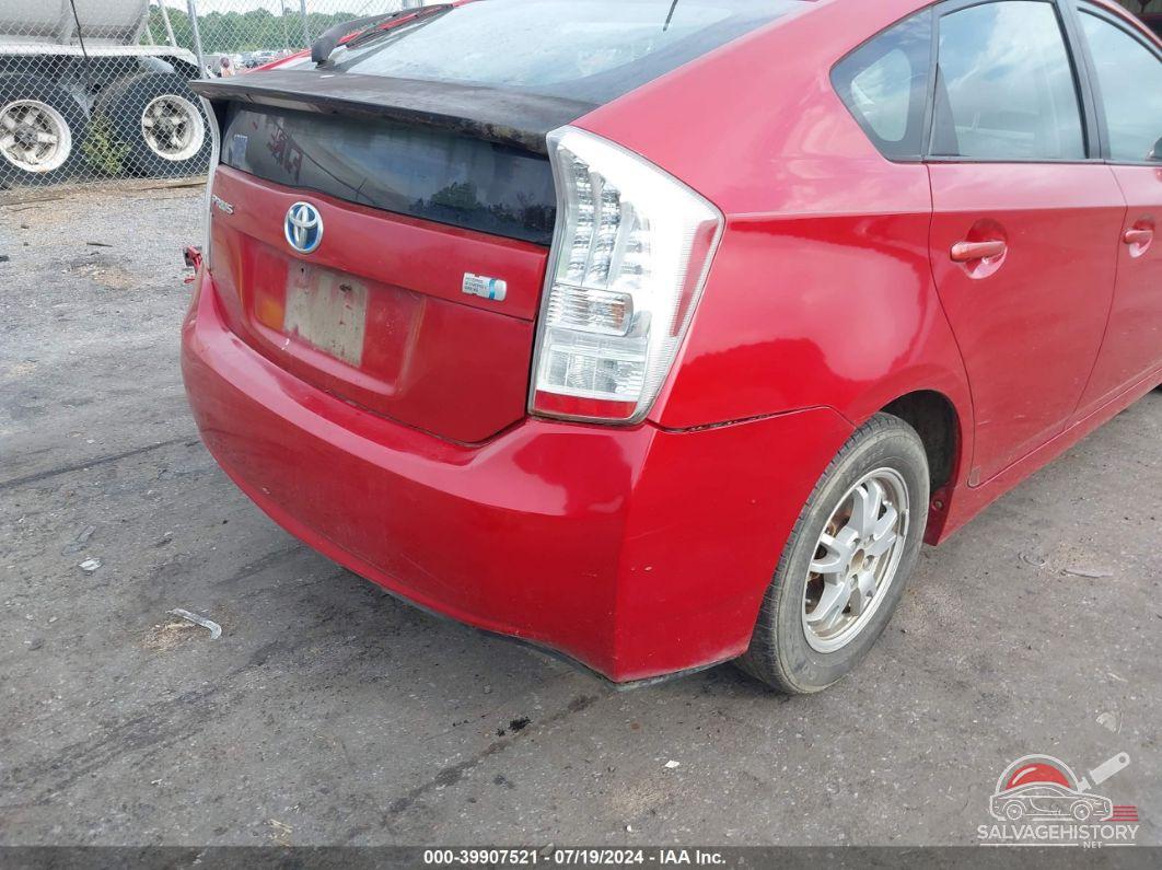JTDKN3DUXA0120740 2010 TOYOTA PRIUS photo no. 6