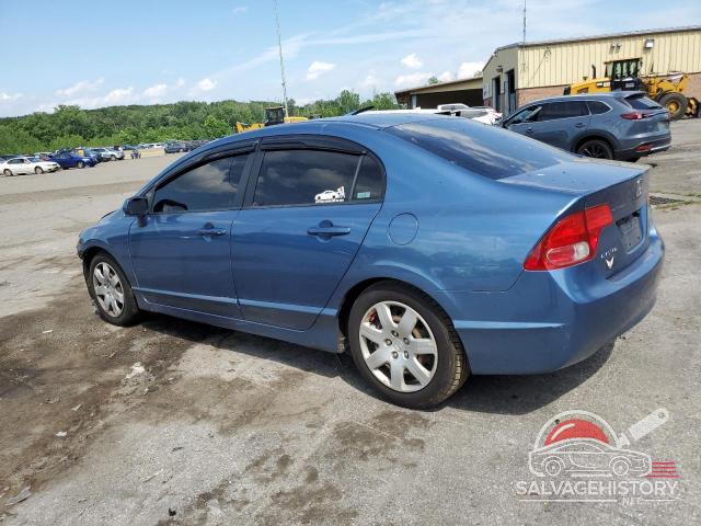 1HGFA16587L055726 2007 HONDA CIVIC photo no. 2