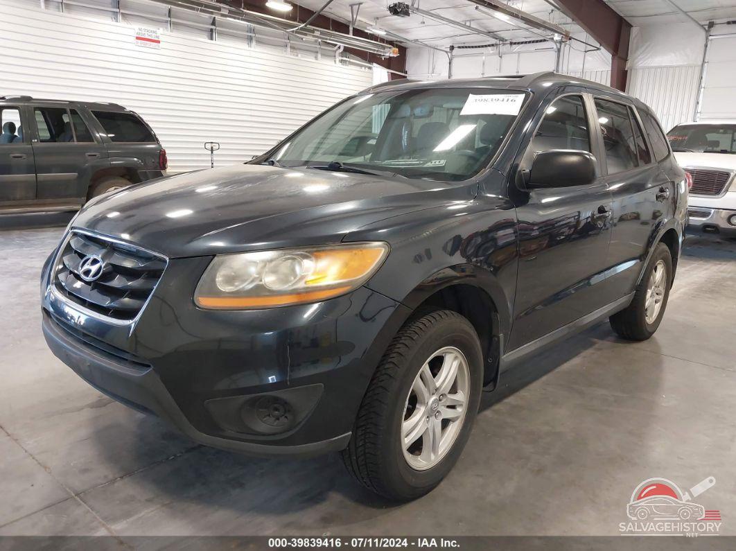 5XYZG3ABXBG055119 2011 HYUNDAI SANTA FE photo no. 2