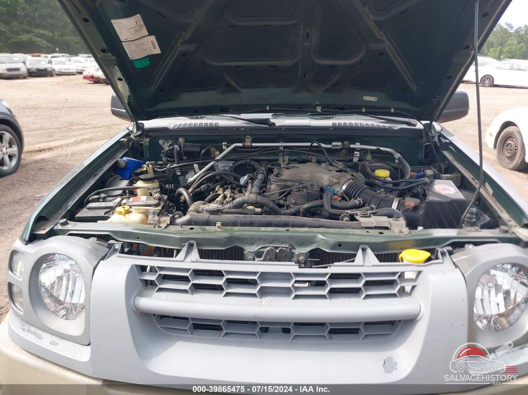 5N1ED28T62C541538 2002 NISSAN XTERRA photo no. 10