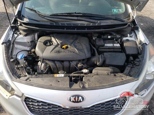 KNAFK4A62G5612936 2016 KIA FORTE photo no. 11
