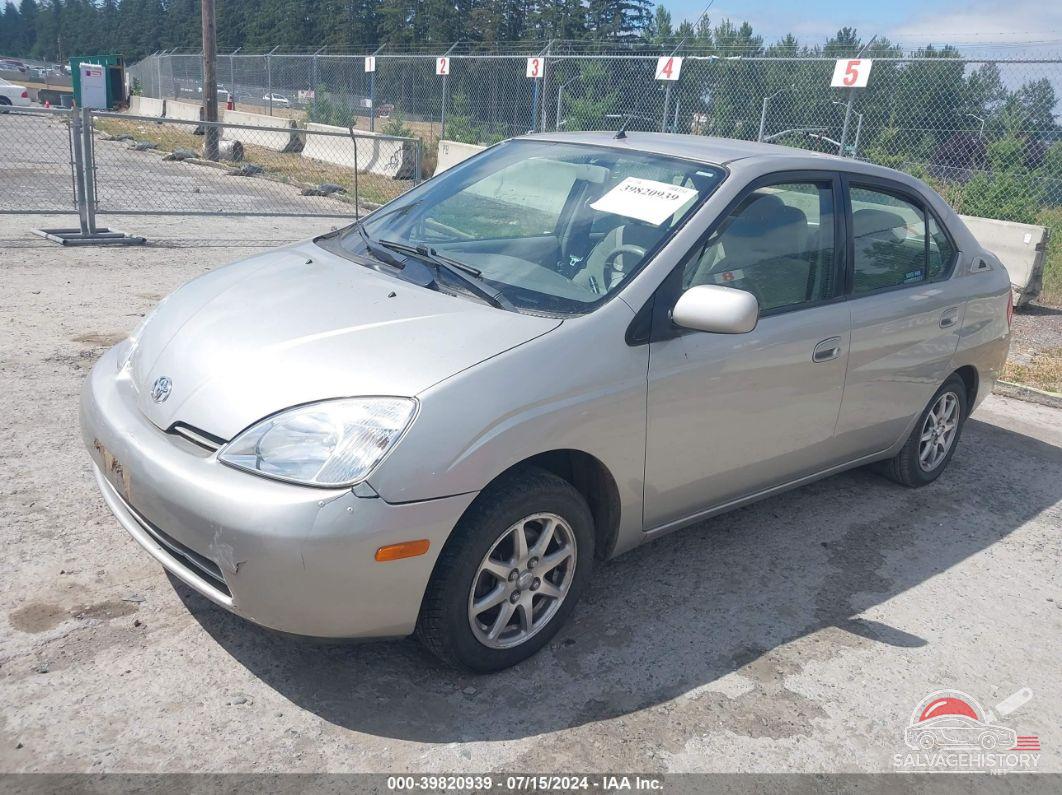 JT2BK12U710030566 2001 TOYOTA PRIUS photo no. 2