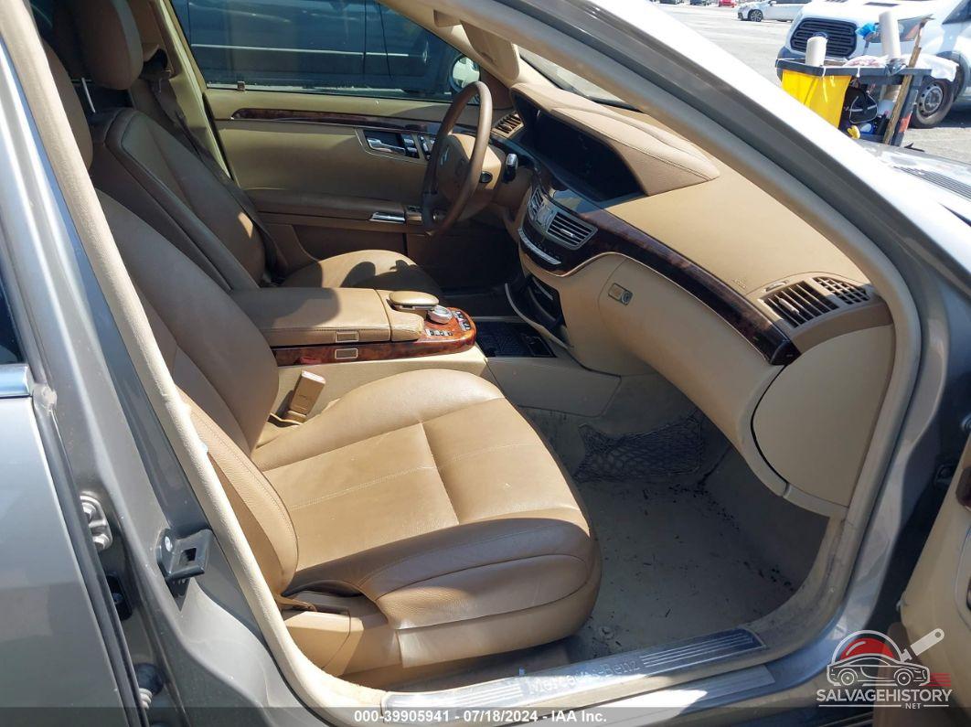WDDNG71X07A125936 2007 MERCEDES-BENZ S 550 photo no. 5