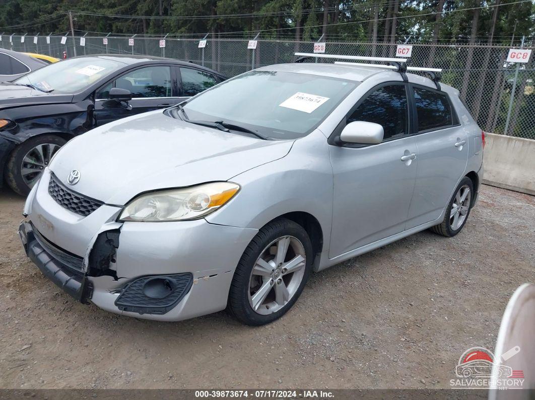 2T1KE40EX9C007179 2009 TOYOTA MATRIX photo no. 2