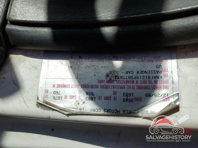 KNAFB1219Y5877873 2000 KIA SEPHIA photo no. 12