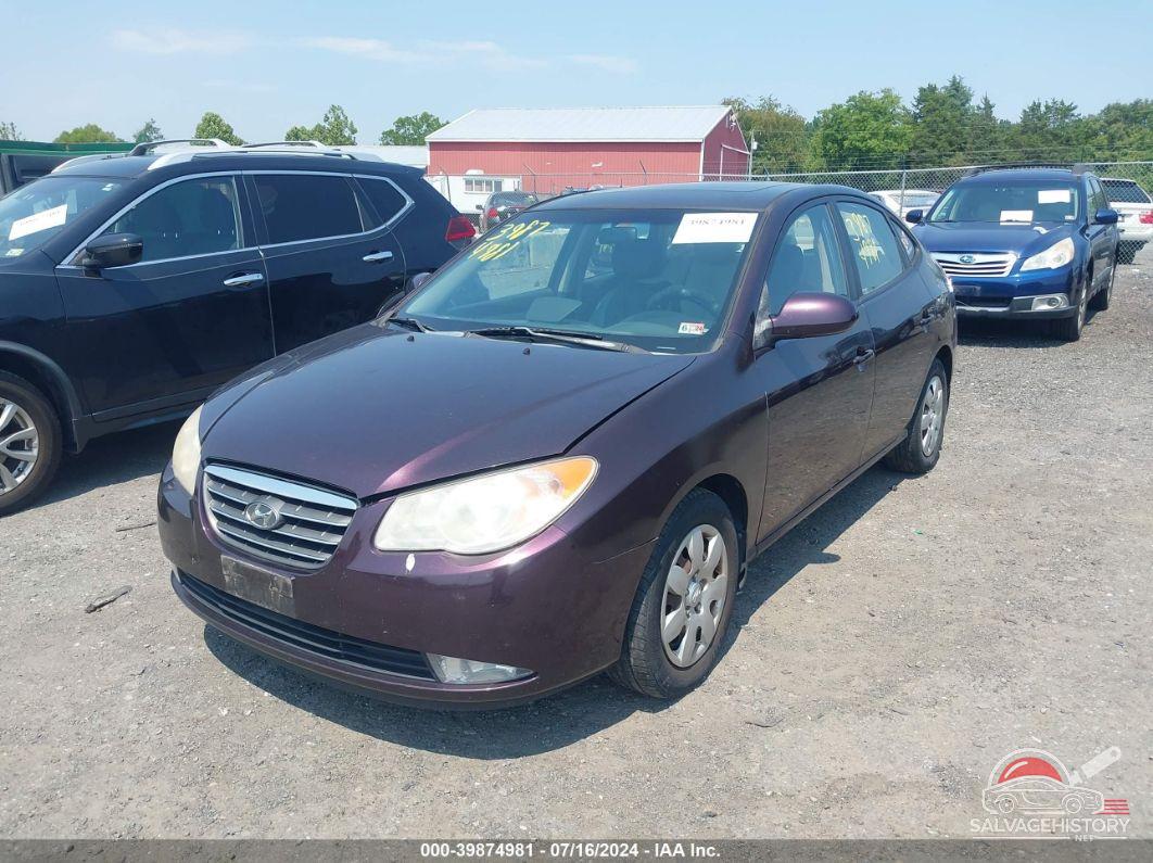 KMHDU46D68U549581 2008 HYUNDAI ELANTRA photo no. 6