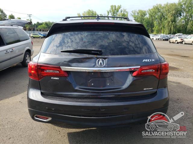 5FRYD4H20GB032557 2016 ACURA MDX photo no. 6