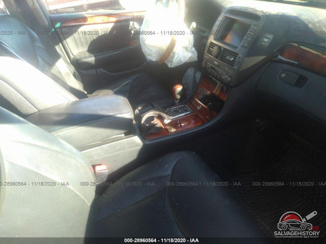 JTHBN36F050173918 2005 LEXUS LS 430 photo no. 5
