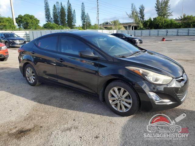 KMHDH4AE7FU240316 2015 HYUNDAI ELANTRA photo no. 4
