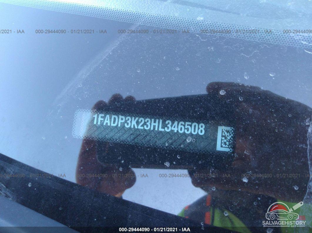 1FADP3K23HL346508 2017 FORD FOCUS photo no. 9