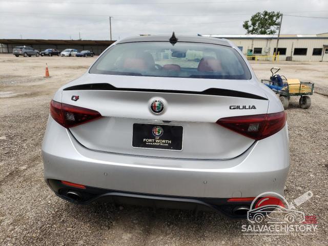 ZARFAEEN9J7597611 2018 ALFA ROMEO GIULIA photo no. 6