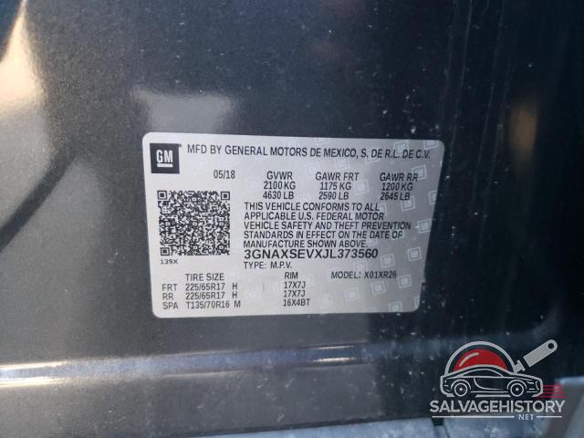 3GNAXSEVXJL373560 2018 CHEVROLET EQUINOX photo no. 14