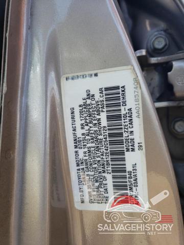 2T1BR12E42C543129 2002 TOYOTA COROLLA photo no. 12