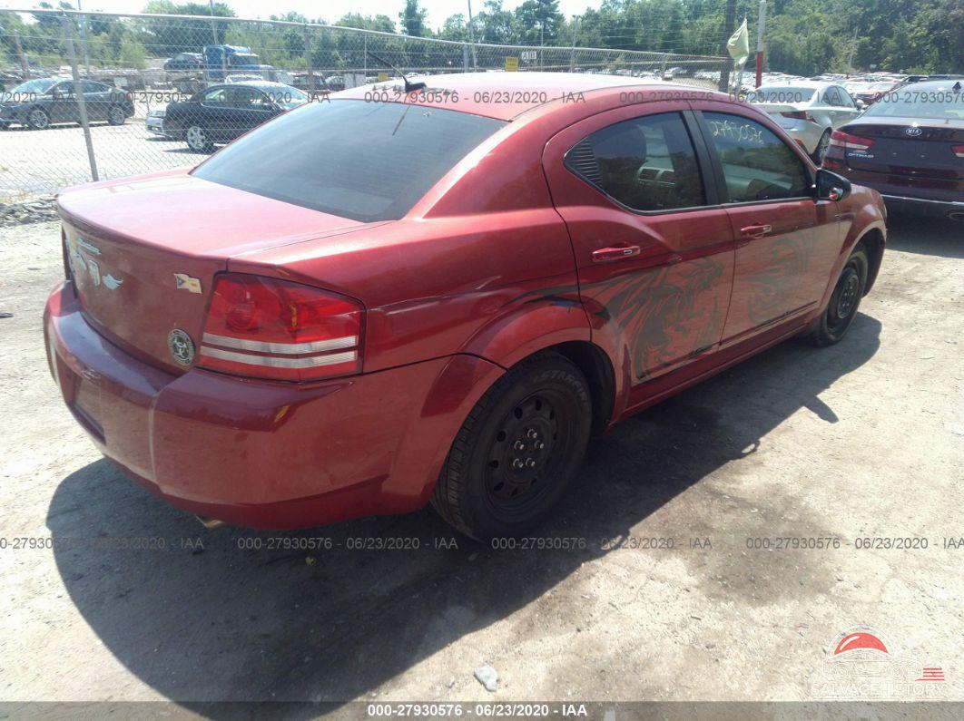1B3LC46K28N587578 2008 DODGE AVENGER photo no. 4