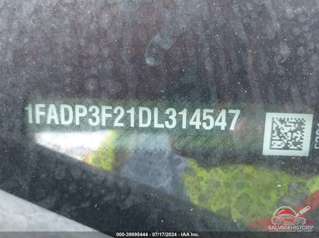 1FADP3F21DL314547 2013 FORD FOCUS photo no. 9