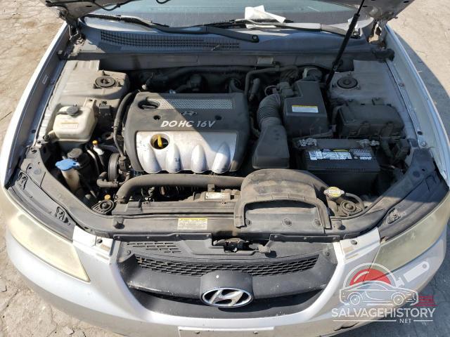 5NPET46C87H287199 2007 HYUNDAI SONATA photo no. 11