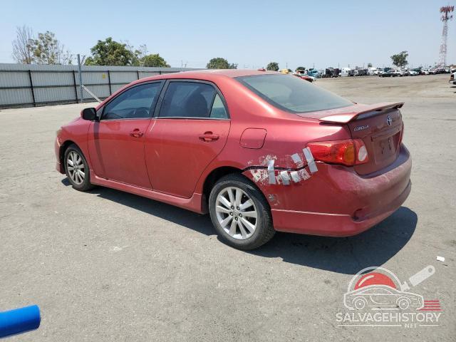 1NXBU4EE0AZ321969 2010 TOYOTA COROLLA photo no. 2