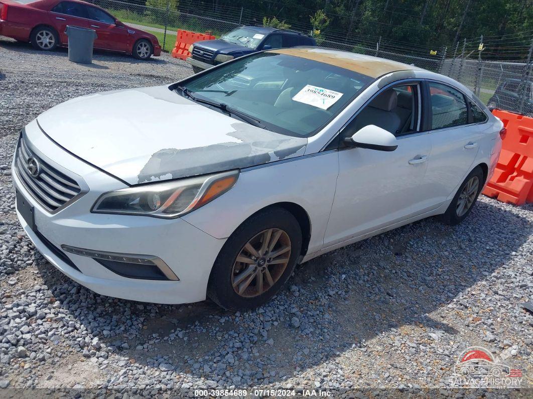 5NPE24AFXFH131667 2015 HYUNDAI SONATA photo no. 2
