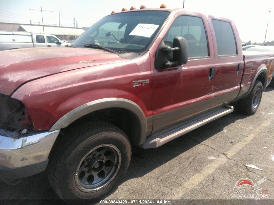 1FTNW20S01EC15576 2001 FORD F-250 photo no. 2