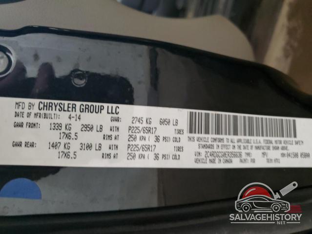 2C4RDGCG0ER356636 2014 DODGE CARAVAN photo no. 14