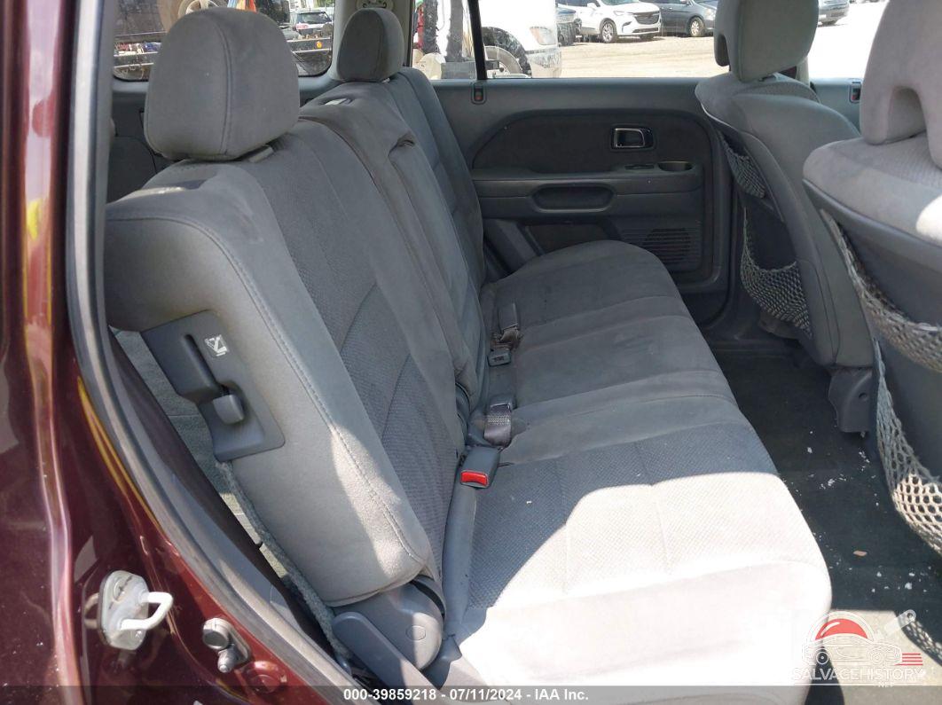 5FNYF18318B017540 2008 HONDA PILOT photo no. 8