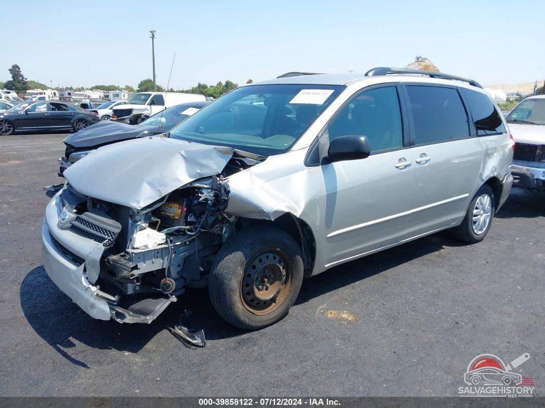 5TDZA23C45S374833 2005 TOYOTA SIENNA photo no. 2