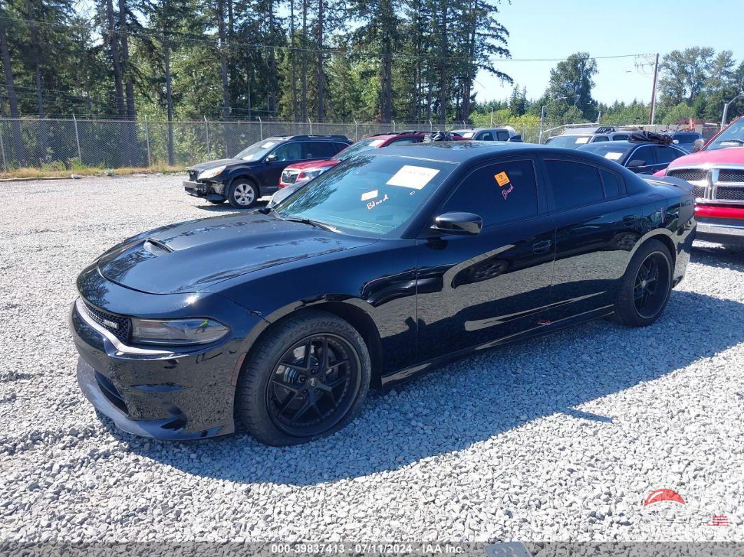 2C3CDXCT9KH519292 2019 DODGE CHARGER photo no. 2