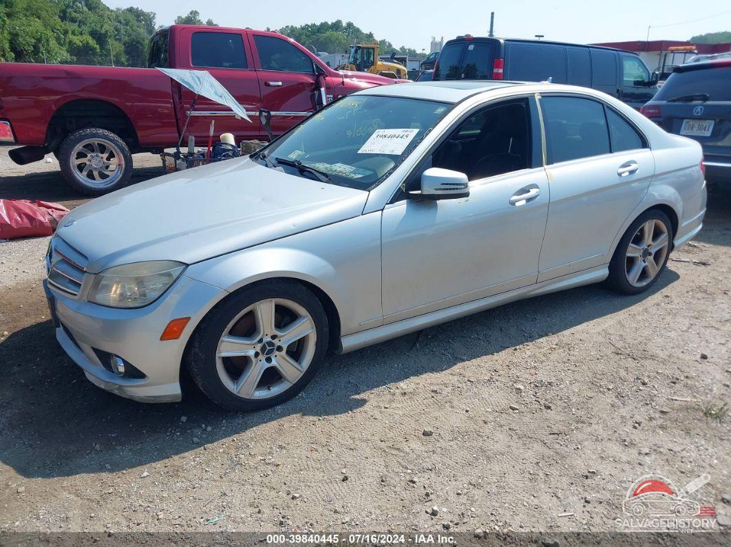 WDDGF8BB2AF479813 2010 MERCEDES-BENZ C-CLASS photo no. 2