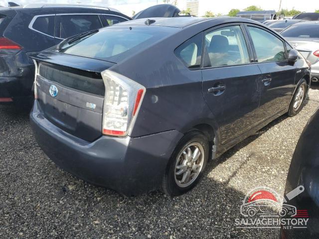 JTDKN3DUXA5095275 2010 TOYOTA PRIUS photo no. 3